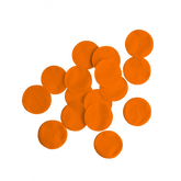 Papieren Confetti Oranje 14 gram